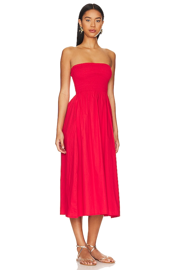 view 2 of 3 VESTIDO MIDI MADELLA in Cherry Tomato