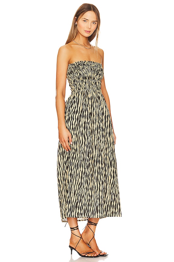 view 2 of 3 Abbas Midi Dress in Capo Testa Print