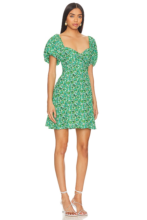 view 2 of 3 MINIVESTIDO ELISSA in Green Floral