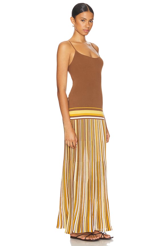 view 2 of 4 ROBE MAXI CITARA in Cocoa