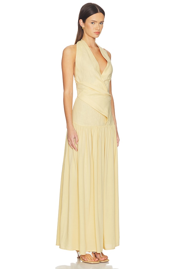 view 2 of 4 MAXIVESTIDO BLANCA in Daffodil