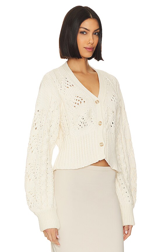 view 2 of 4 Dayana Cardigan in Off White