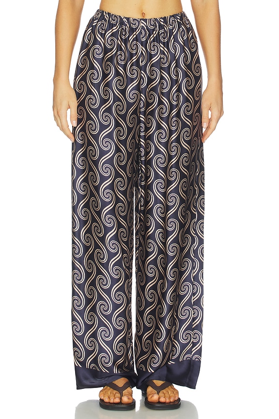 view 2 of 6 Jensen Pant in Juanita Swirl Indigo