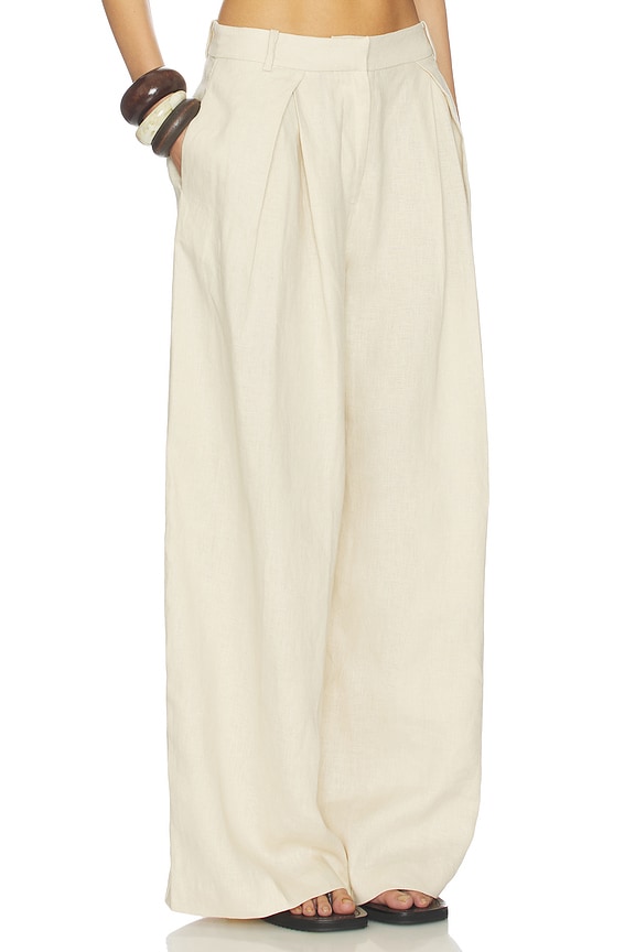 view 2 of 6 Sofia Trouser in Panna