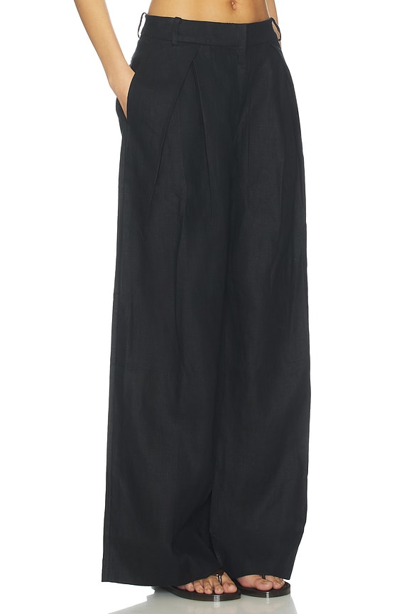 view 2 of 6 Sofia Trouser in Black