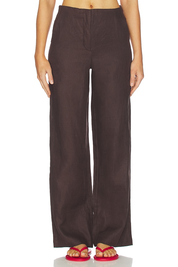 view 1 of 6 PANTALÓN LULEA in Espresso