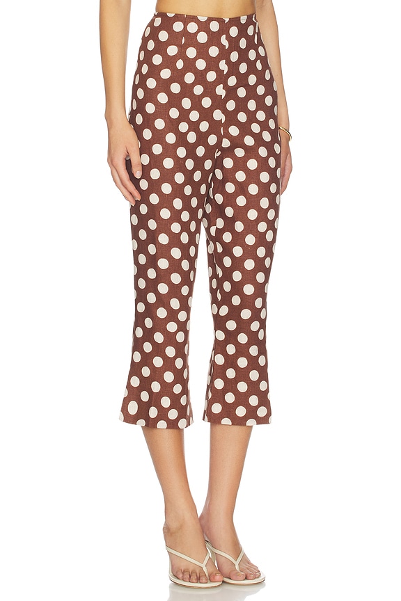 view 2 of 6 PANTALÓN VALERIA in Cioccolato Dot