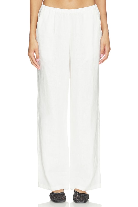 view 1 of 6 Capriolla Pant in White