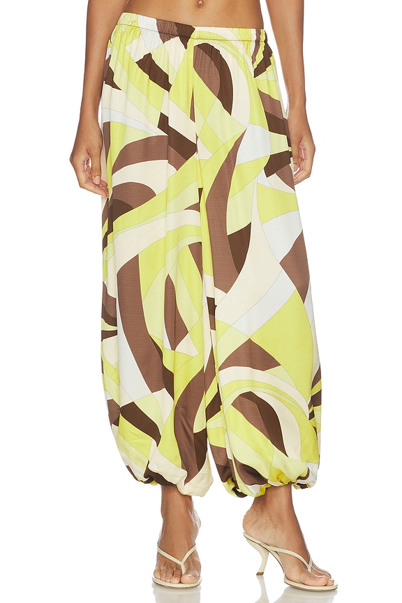 view 1 of 6 Kortez Balloon Pant in Mila Geometric Print