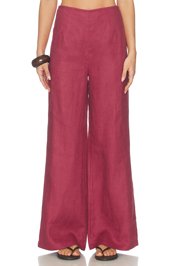 view 1 of 6 Syna Pant in Rhubarb