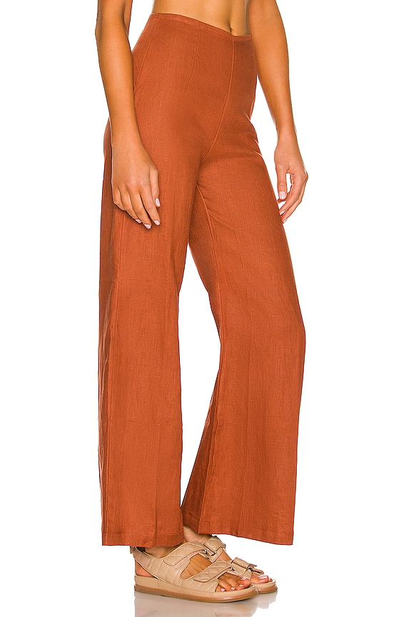 view 2 of 4 PANTALON OTTAVIO in Plain Spice