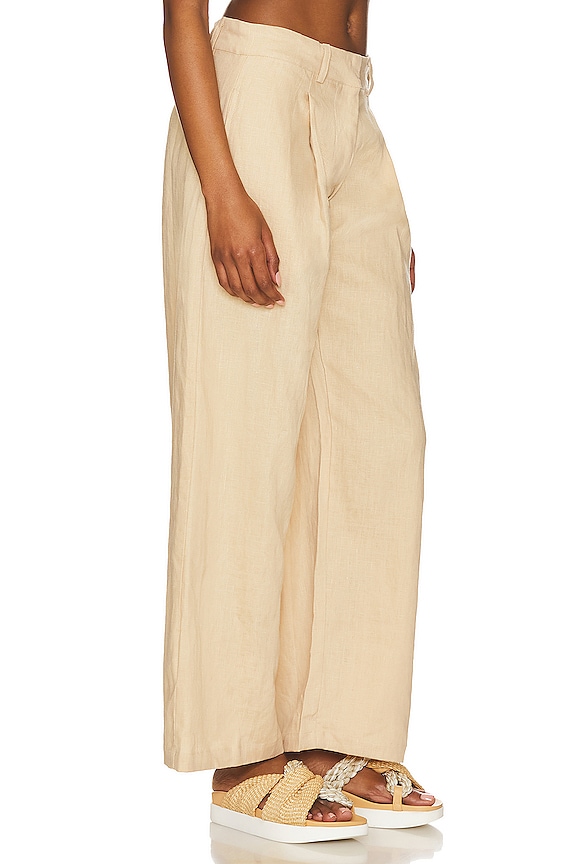 view 2 of 4 PANTALÓN FRANCOIS in Wheat