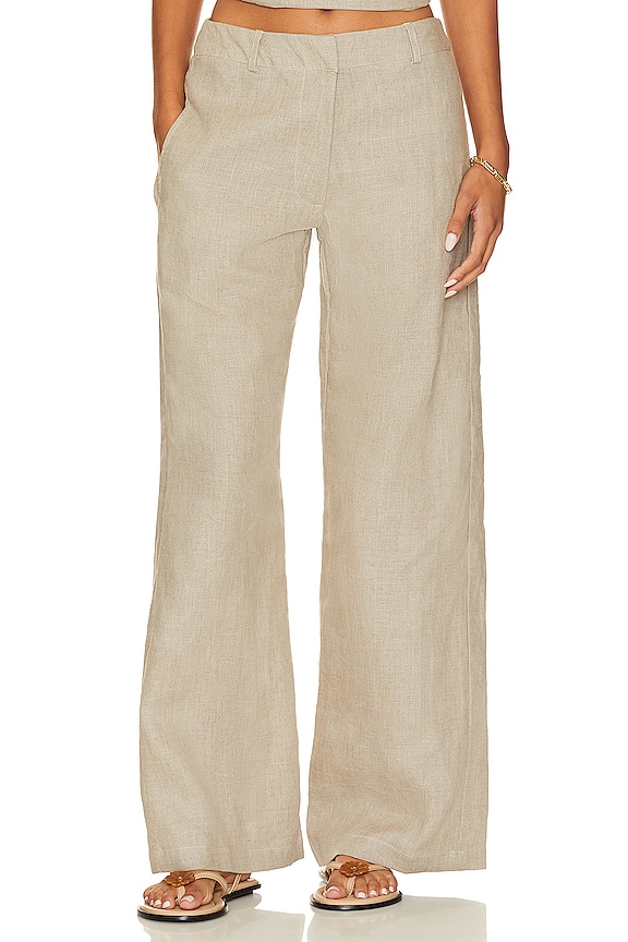 FAITHFULL THE BRAND Rossio Pant in Natural | REVOLVE