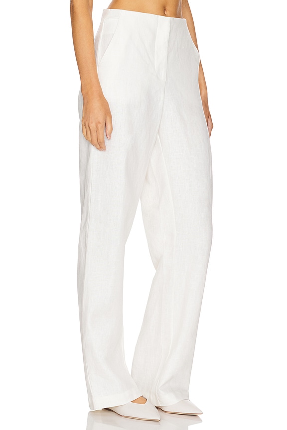 view 2 of 6 PANTALON LULEA in White