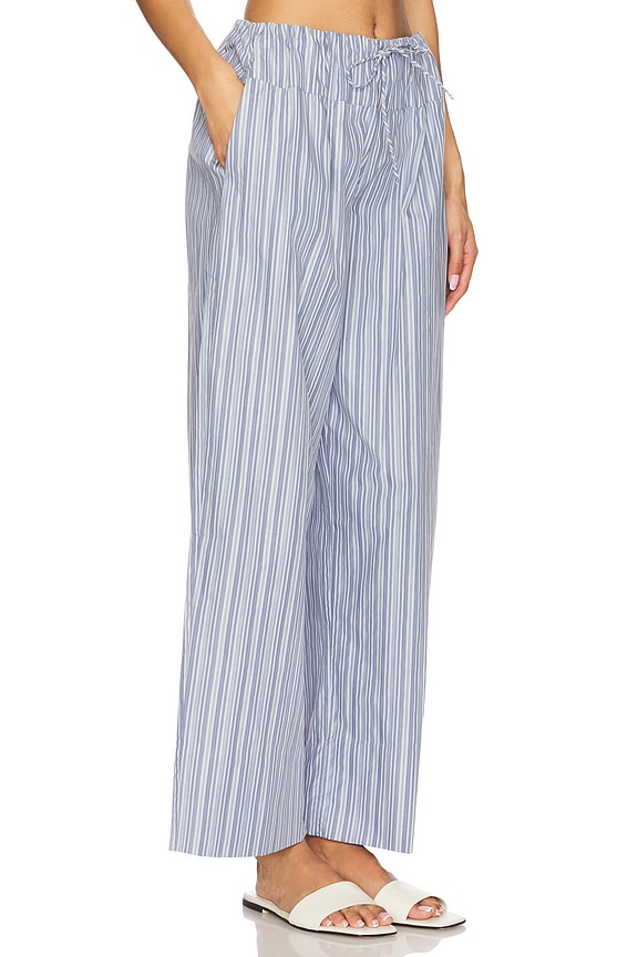 view 2 of 6 Vieu Relaxed Pant in Blue Stripe