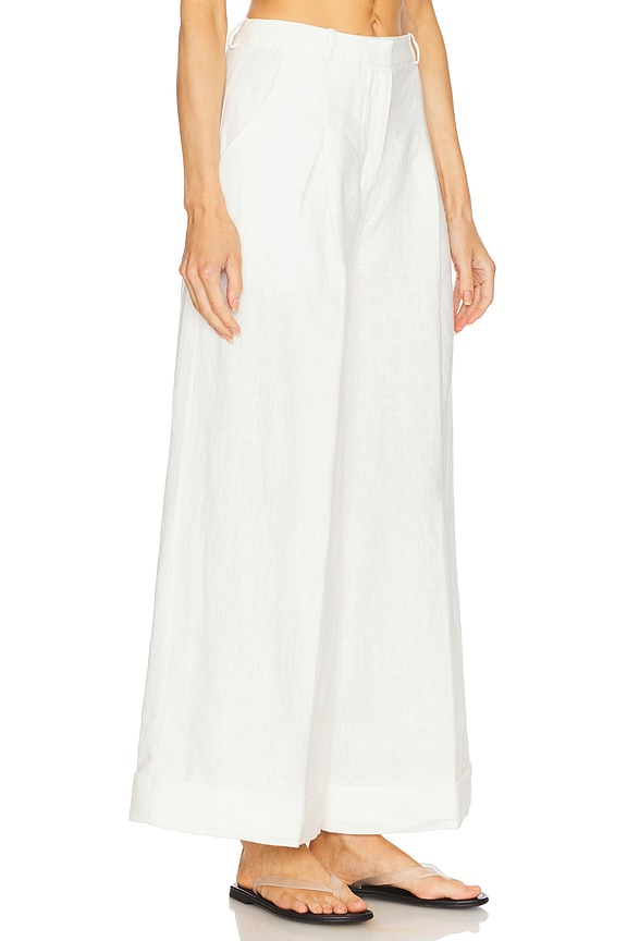 view 2 of 6 Clove Trouser in White