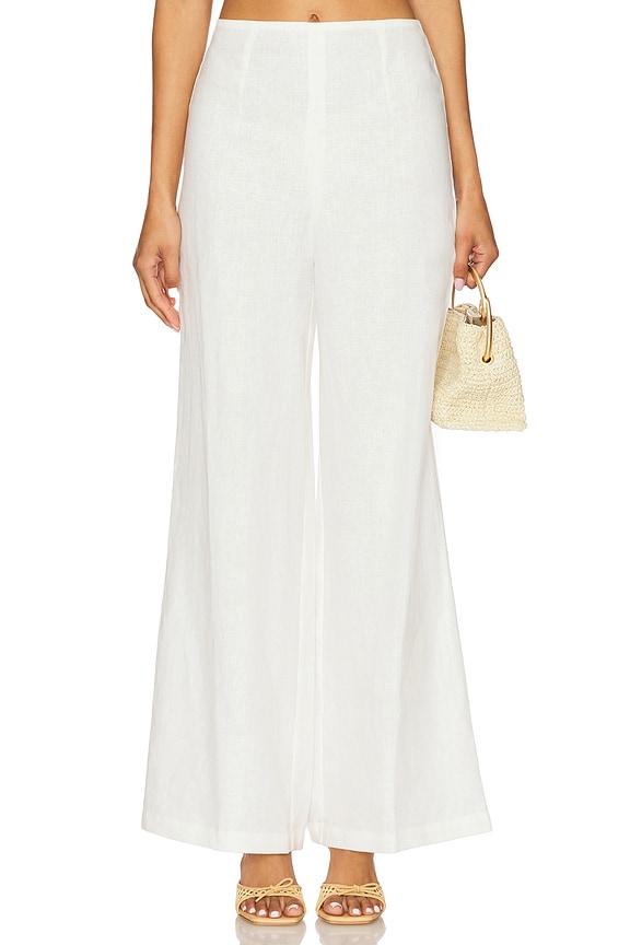 view 1 of 6 Syna Pant in White