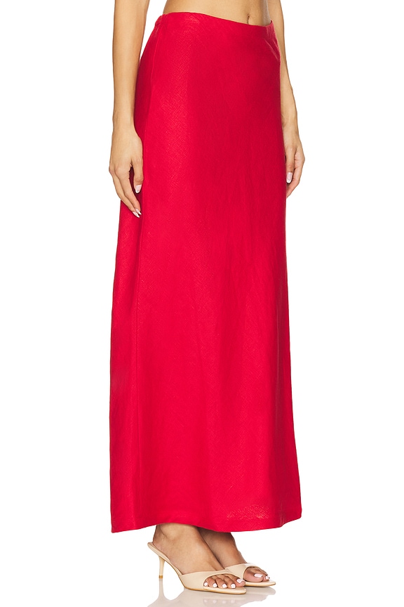 view 2 of 6 ELISE 스커트 in Red