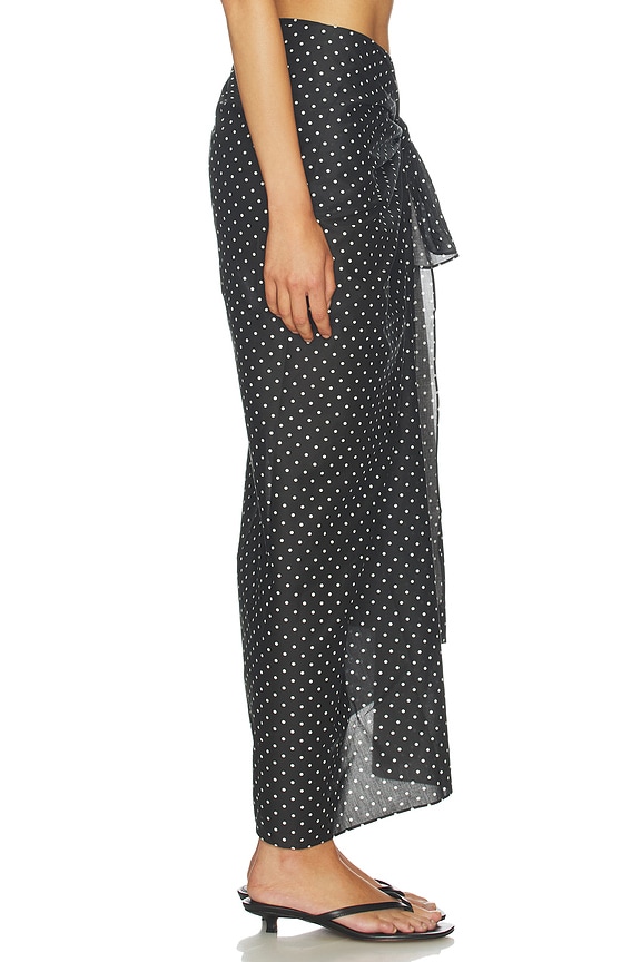 view 2 of 6 Lomas Pareo in Lola Polka Dot Black & Off White