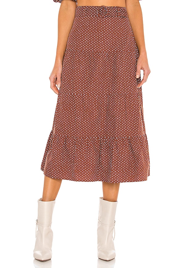 view 1 of 4 Farida Midi Skirt in Bonnie Dot