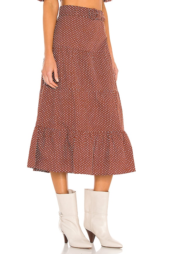 view 2 of 4 Farida Midi Skirt in Bonnie Dot