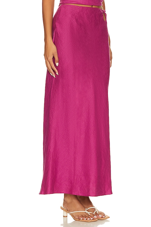 view 2 of 5 ESTINA 스커트 in Magenta
