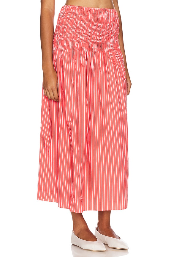 view 2 of 5 ЮБКА МИДИ BAIA in Baratti Stripe Red