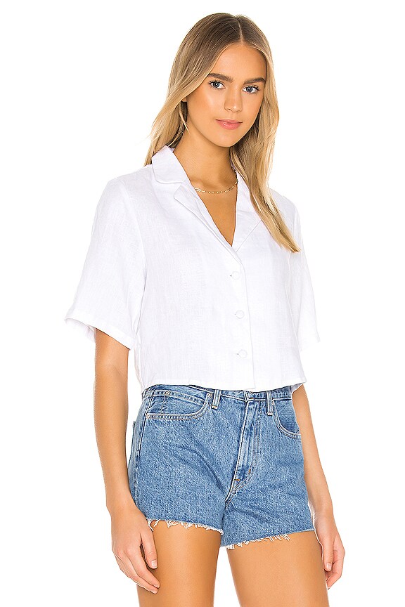 view 2 of 4 Chaumont Shirt in Plain White