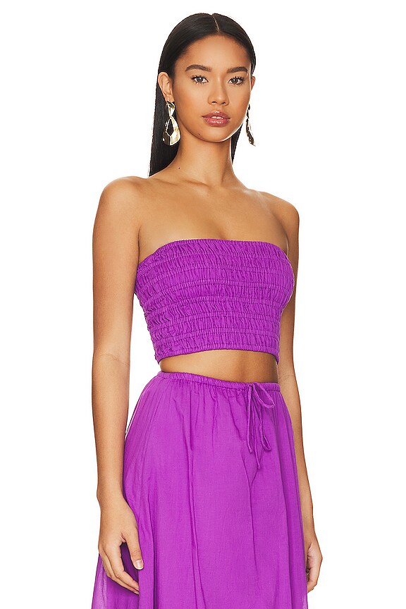 view 2 of 4 Calla Top in Violet