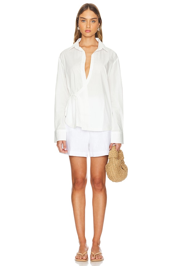 faithfull the brand debbie shirt dress faithfull the brand debbie shirt dress