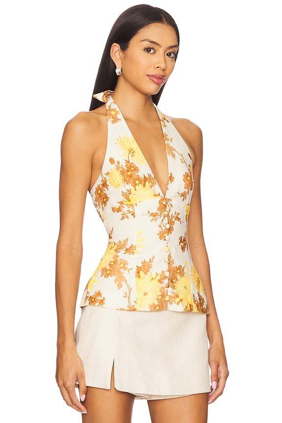 view 2 of 4 Marie Top in Midsummer Floral