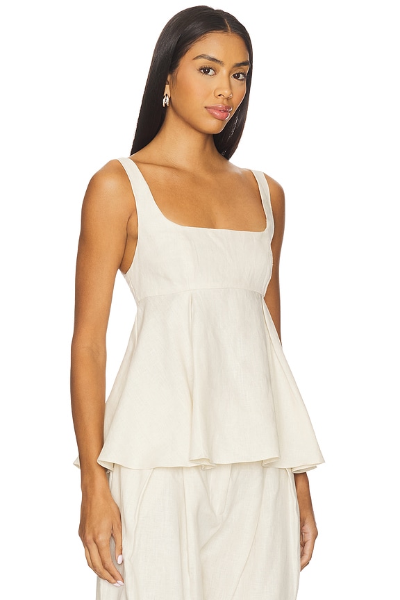 view 2 of 4 Ellie Top in Ecru
