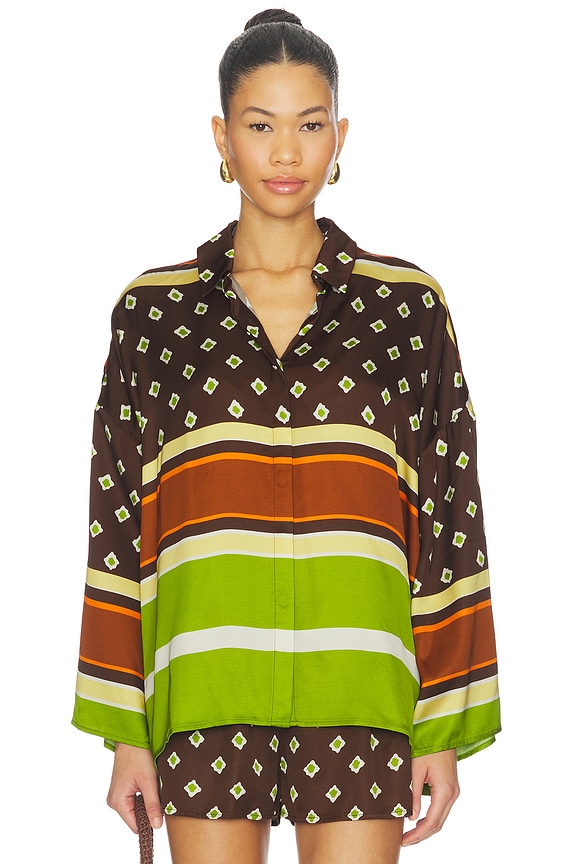 view 2 of 5 Cora Shirt in Valencia Stripe
