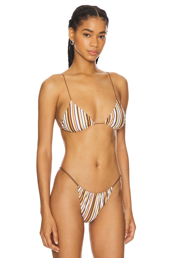 El a String Bikini Top