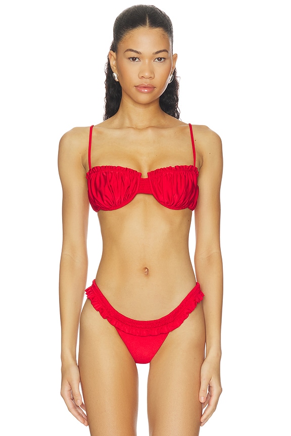 view 1 of 4 TOP BIKINI ESTEREL in Scarlet