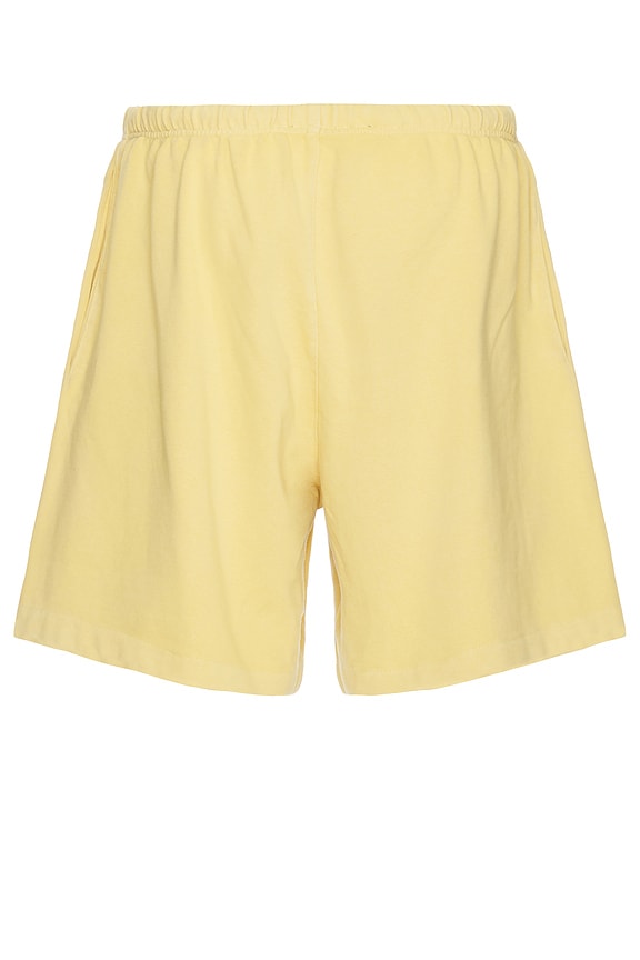 view 2 of 5 Heavy Jersey Soccer Short in Amber