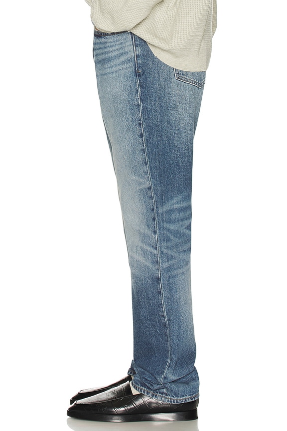 view 2 of 6 Denim 5 Pocket Jeans in Classic Blue