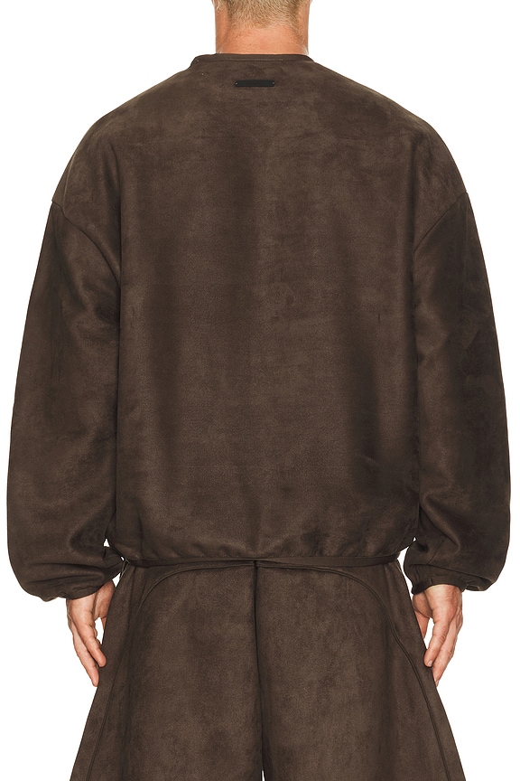 view 2 of 5 SUDADERA SIGNTATURE in Brown