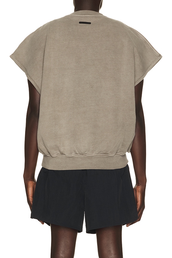 view 2 of 4 SUDADERA RELAXED in Washed Seal