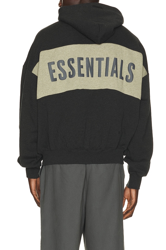 view 2 of 4 SUDADERA CROPPED in Iron Grey Heather & Seal Heather
