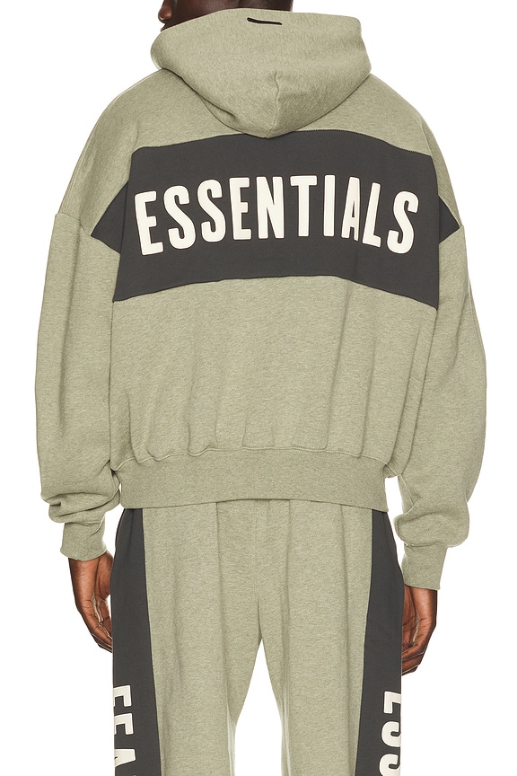 view 2 of 4 SUDADERA CROPPED in Seal Heather & Iron Grey