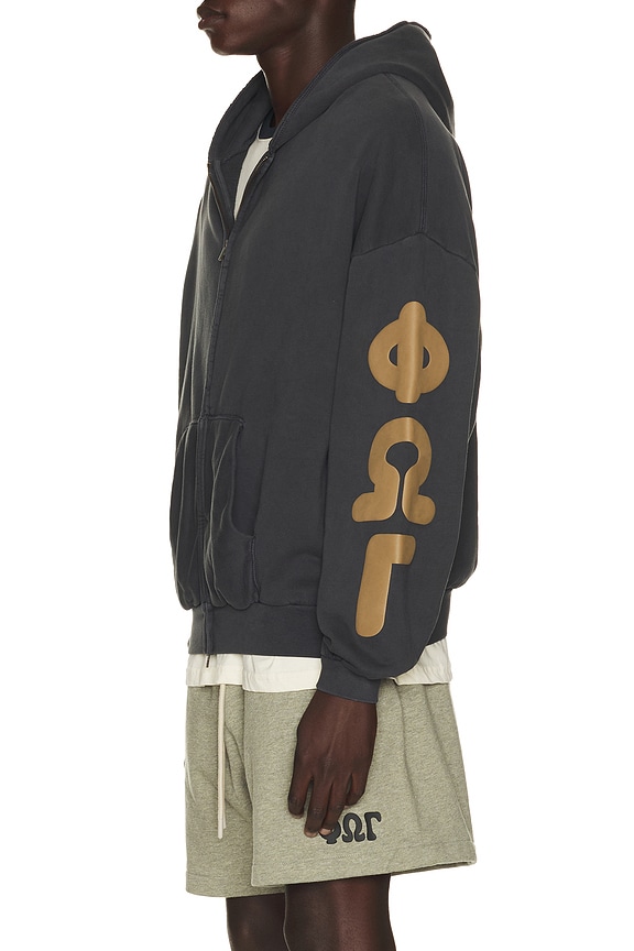 view 2 of 5 SUDADERA 90'S in Washed Iron Grey