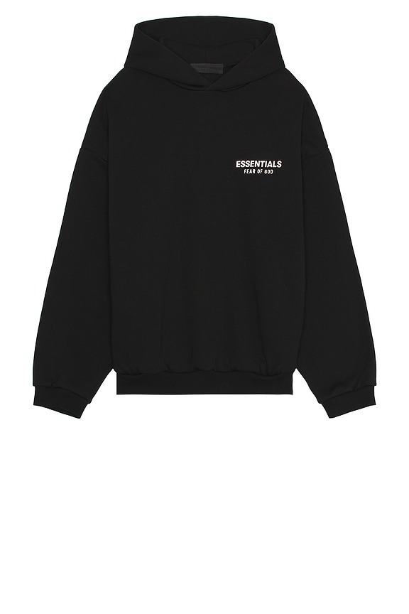 view 2 of 5 Fleece Hoodie in Black