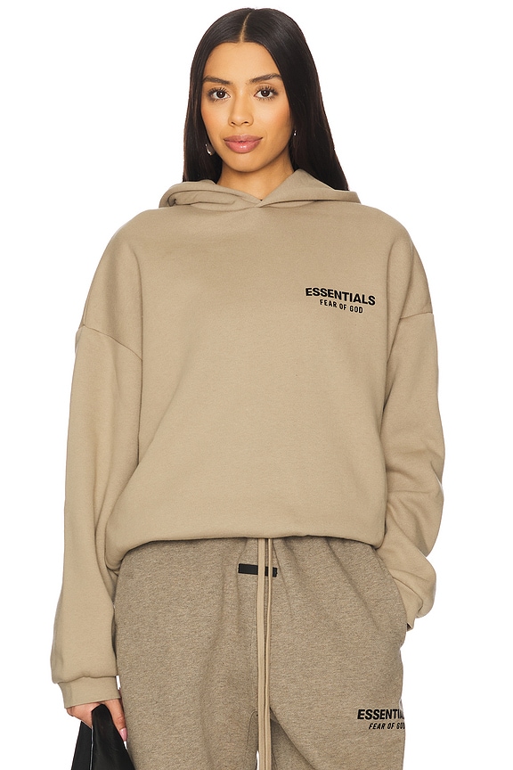 view 2 of 5 Fleece Hoodie in Desert Sand