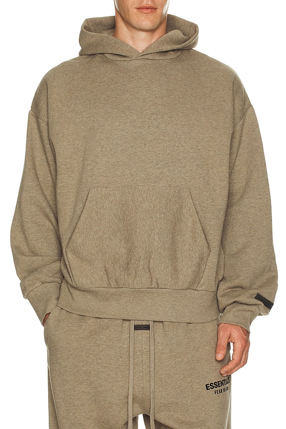 view 2 of 5 Fleece Hoodie in Homestead Heather