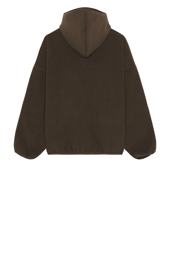 view 2 of 5 Brushed Hoodie in Brown