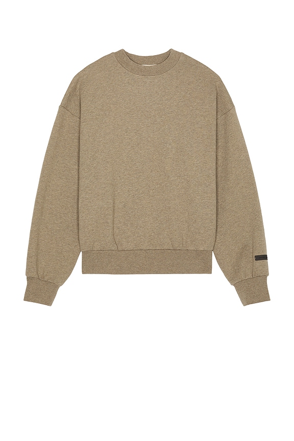 view 2 of 5 Classic Fit Fleece Crew Neck Sweatshirt in Homestead Heather