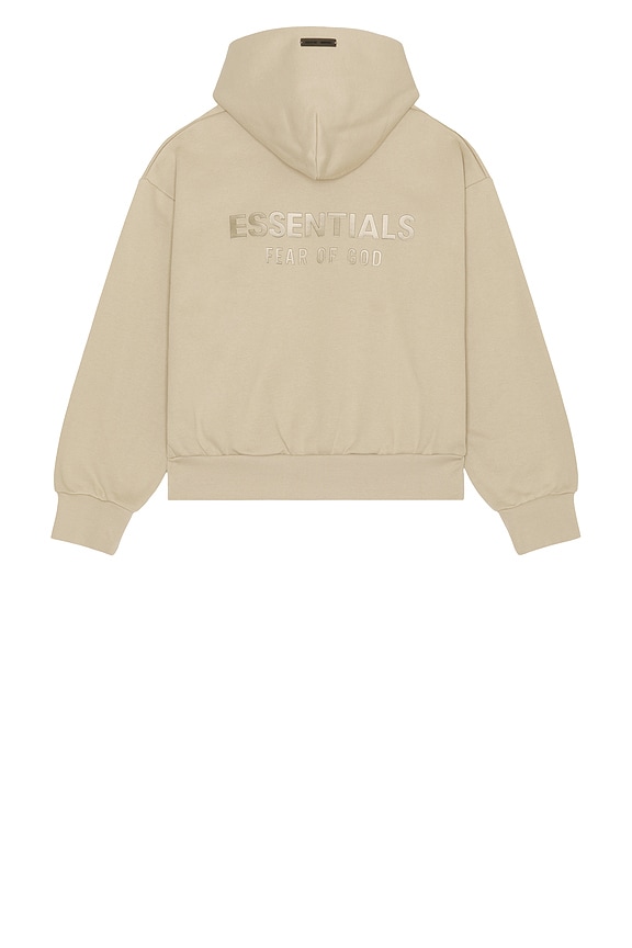 view 2 of 5 Classic Fit Fleece Hoodie in Timber