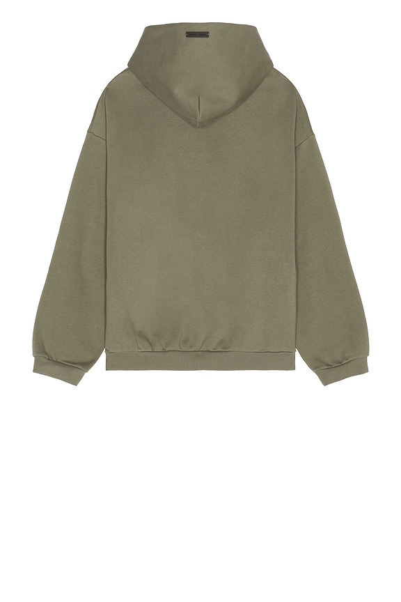 view 2 of 5 90S Fit Fleece Hoodie in Moss