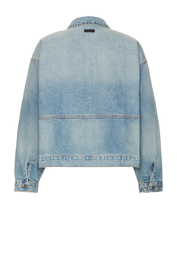 view 2 of 5 Denim Trucker Jacket in Vintage Blue